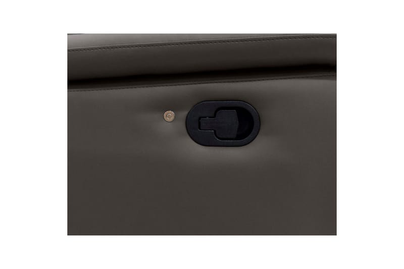 Sofa 2-seter Pareli Brun, Lær/PU, Manuell hvilestol - Brun, Lær/PU, Manuell hvilestol - Møbler - Sofaer - Reclinersofaer