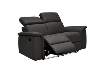 Sofa 2-seter Pareli Brun, PU, Manuell hvilestol - Brun, PU, Manuell hvilestol - Møbler - Sofaer - Reclinersofaer