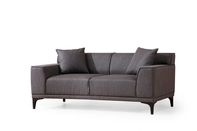 Sofa 2-seters Smithton - Antrasitt - 2 seter sofa