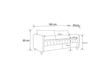 Sofa 3-seter Coco - Møbler - Sofaer - 3 seter sofa