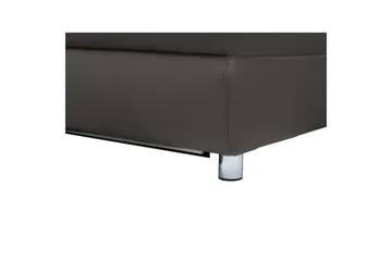 Sofa 3-seter Pareli Brun, PU, Manuell hvilestol - Brun, PU, Manuell hvilestol - Møbler - Sofaer - Reclinersofaer