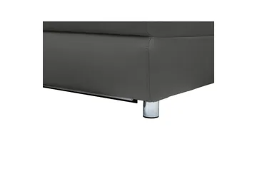 Sofa 3-seter Pareli Grå, PU, Elektrisk recliner - Grå, PU, Elektrisk recliner - Møbler - Sofaer - Reclinersofaer