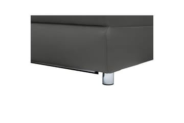 Sofa 3-seter Pareli Grå, PU, Elektrisk recliner - Grå, PU, Elektrisk recliner - Møbler - Sofaer - Reclinersofaer