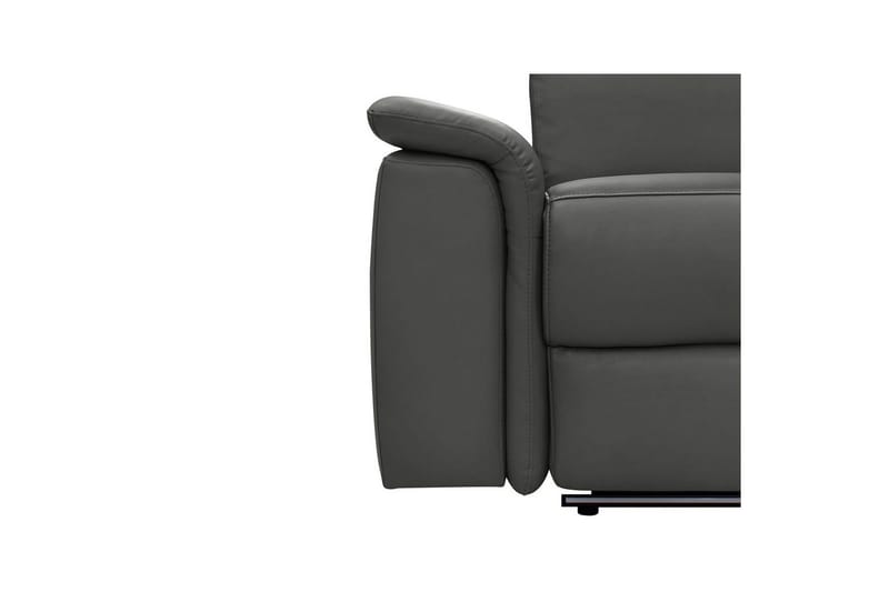 Sofa 3-seter Pareli Svart, PU, Elektrisk recliner - Svart, PU, Elektrisk recliner - Møbler - Sofaer - Reclinersofaer