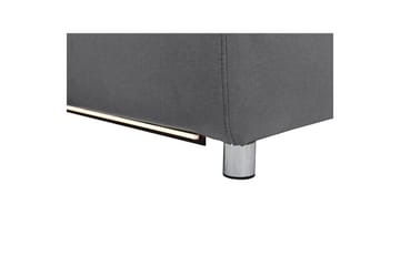 Sofa 3-seter Pareli Grå, Sunday Stoff, Manuell hvilestol - Grå, Sunday Stoff, Manuell hvilestol - Møbler - Sofaer - Reclinersofaer