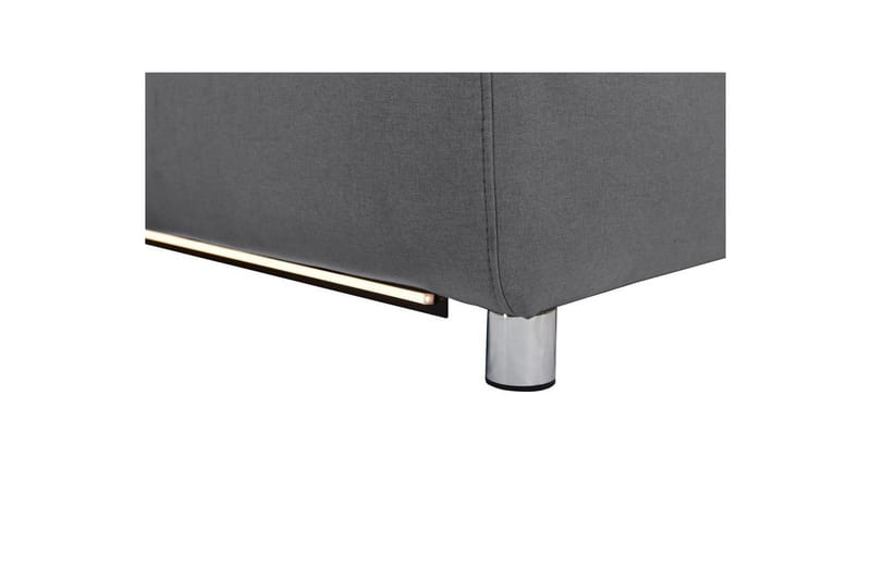 Sofa 3-seter Pareli Grå, Sunday Stoff, Manuell hvilestol - Grå, Sunday Stoff, Manuell hvilestol - Møbler - Sofaer - Reclinersofaer