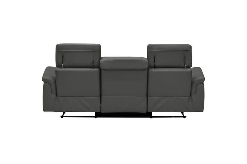 Sofa 3-seter Pareli Svart, PU, Elektrisk recliner - Svart, PU, Elektrisk recliner - Møbler - Sofaer - Reclinersofaer