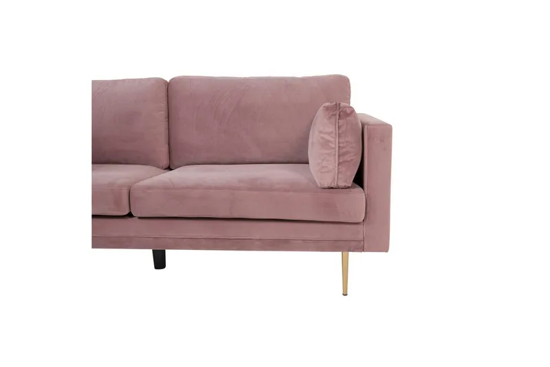 Sofa 3-seters Boom Rosa - Rosa - Møbler - Sofaer - 3 seter sofa