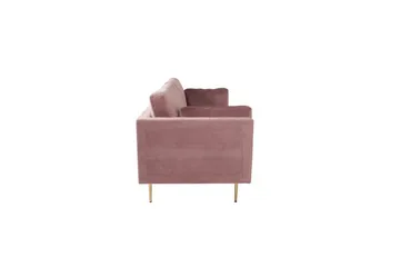 Sofa 3-seters Boom Rosa - Rosa - Møbler - Sofaer - 3 seter sofa