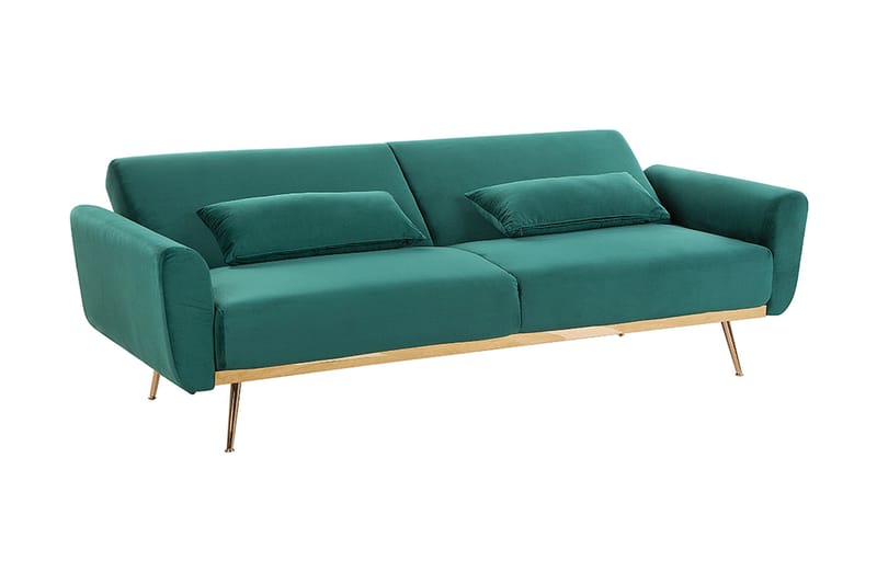 Sofa 3-seters Eina - Grønn - 3 seter sofa