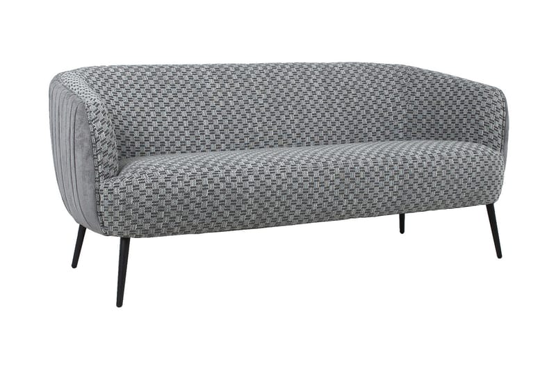 Sofa Accent Grå - 3 seter sofa