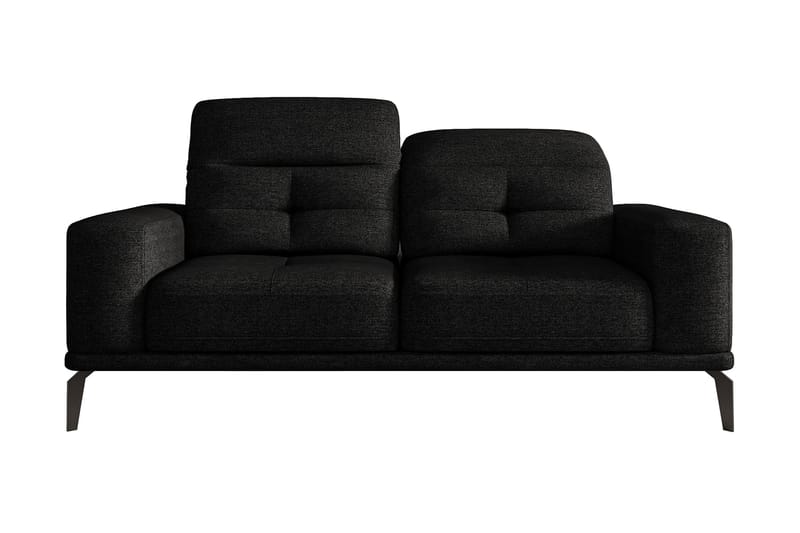 Sofa Adroana 2-seters - Mørkegrå - 2 seter sofa