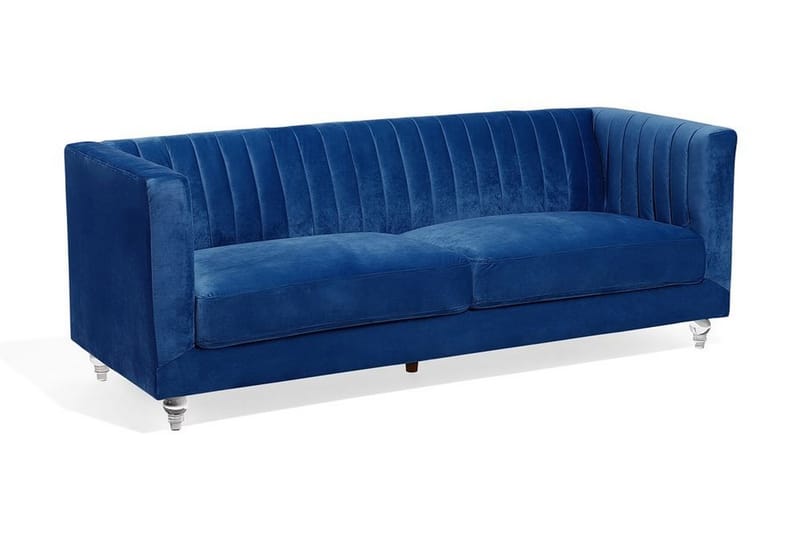 Sofa Arvika - Blå - 3 seter sofa