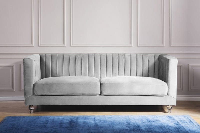 Sofa Arvika - Grå - 3 seter sofa