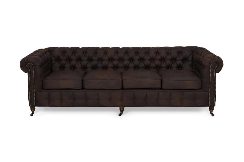 Sofa Chester Deluxe 4-seter - Chesterfield sofaer - Howard-sofaer - 4 seter sofa - Skinnsofaer