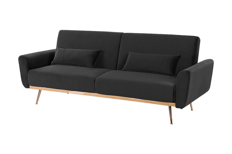 Sofa Eina - Svart - 3 seter sofa