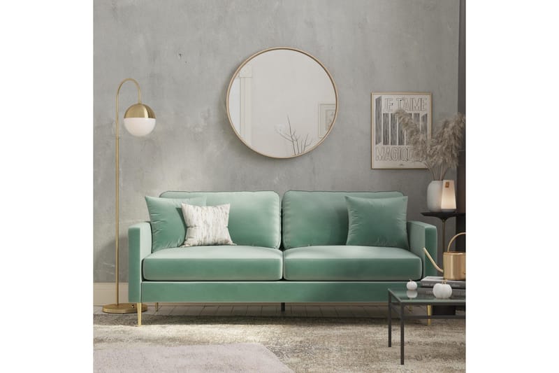 Sofa Highland - Grønn - 2 seter sofa