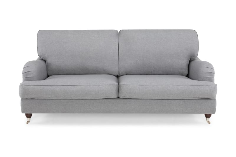 Sofa Howard Oxford 3-seter - Lysgrå - 3 seter sofa - Howard-sofaer