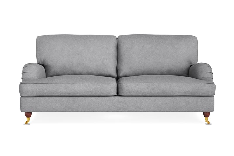 Sofa Howard Oxford 3-seter - Lysgrå - Howard-sofaer - 3 seter sofa