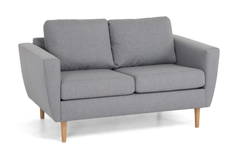 Sofa Hudson 2-seter - Lysgrå - 2 seter sofa