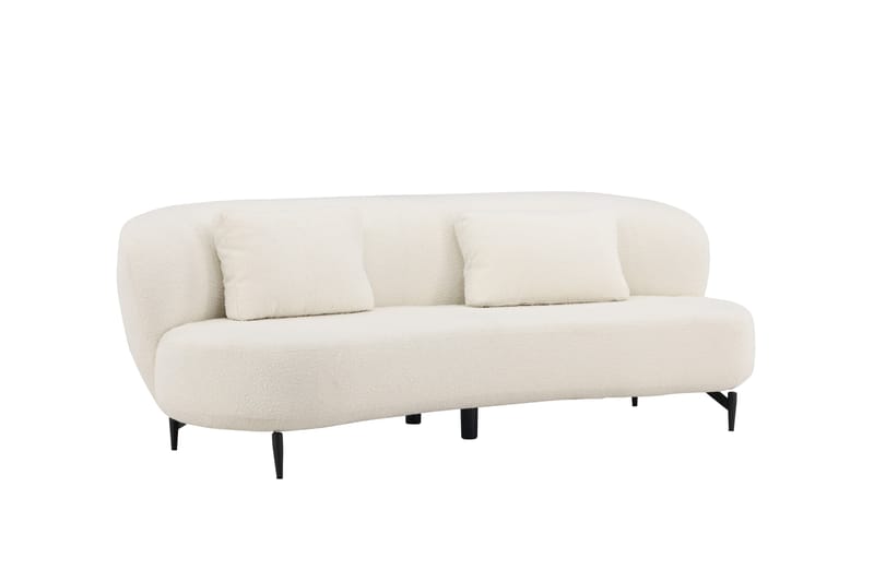 Sofa Luna 2-seter Hvit - Venture Home - 2 seter sofa
