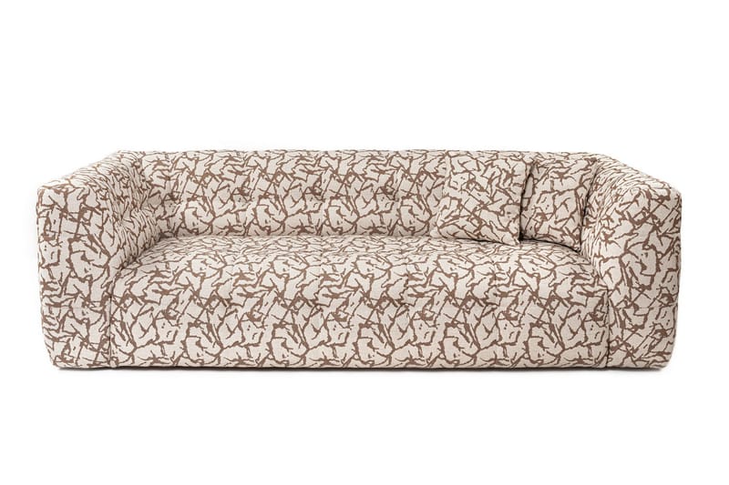 Sofa Manato 2-sits - Brun - 3 seter sofa