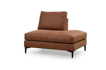 Svanabyn Sofa m. Divan og Sjeselong 4-seter - Brun - Møbler - Sofaer - Sofaer med sjeselong - 4 seters sofa med divan