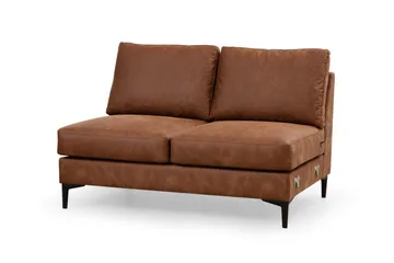 Svanabyn Sofa m. Divan og Sjeselong 4-seter - Brun - Møbler - Sofaer - Sofaer med sjeselong - 4 seters sofa med divan