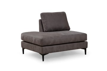 Svanabyn Sofa m. Divan og Sjeselong 4-seter - Antrasitt - Møbler - Sofaer - Sofaer med sjeselong - 4 seters sofa med divan