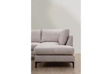 Svanabyn Sofa m. Divan og Sjeselong 4-seter - Beige - Møbler - Sofaer - Sofaer med sjeselong - 4 seters sofa med divan