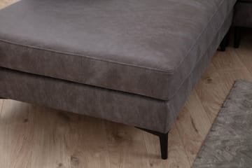 Svanabyn Sofa m. Divan og Sjeselong 4-seter - Antrasitt - Møbler - Sofaer - Sofaer med sjeselong - 4 seters sofa med divan