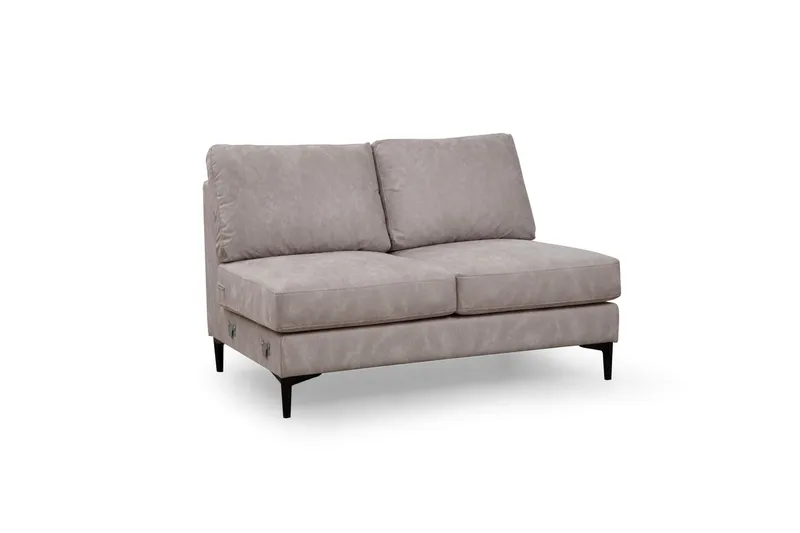 Svanabyn Sofa m. Divan og Sjeselong 4-seter - Beige - Møbler - Sofaer - Sofaer med sjeselong - 4 seters sofa med divan