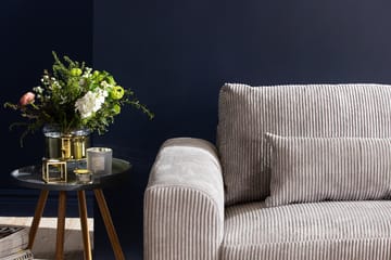 Copenhagen 4-seters Høyrevendt L-formet Sjeselongsofa i Manchester - Lys grå - Møbler - Sofaer - Sofaer med sjeselong - 4 seters sofa med divan