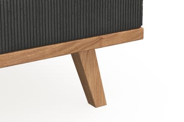 Copenhagen 4-seters Høyrevendt L-formet Sjeselongsofa i Manchester - Mørk grå - Møbler - Sofaer - Sofaer med sjeselong - 4 seters sofa med divan
