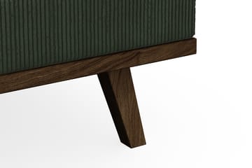 Copenhagen 4-seters Høyrevendt L-formet Sjeselongsofa i Manchester - Mørk grønn - Møbler - Sofaer - Sofaer med sjeselong - 4 seters sofa med divan