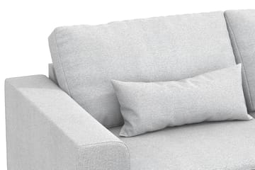 Copenhagen 4-seters Høyrevendt L-formet Sjeselongsofa i Stoff - Lys grå - Møbler - Sofaer - Sofaer med sjeselong - 4 seters sofa med divan