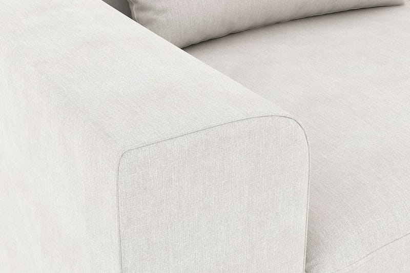 Copenhagen 4-seters Høyrevendt L-formet Sjeselongsofa i Stoff - Lys grå - Møbler - Sofaer - Sofaer med sjeselong - 4 seters sofa med divan