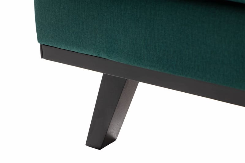 Copenhagen 4-seters Venstrevendt L-formet Sjeselongsofa i Fløyel - Grønn - Møbler - Sofaer - Sofaer med sjeselong - 4 seters sofa med divan
