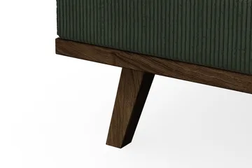 Copenhagen 4-seters Venstrevendt L-formet Sjeselongsofa i Manchester - Mørk grønn - Møbler - Sofaer - Sofaer med sjeselong - 4 seters sofa med divan