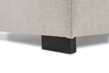 Crazy 3-seters Høyrevendt L-formet Sjeselongsofa i Stoff - Beige - Møbler - Sofaer - Sofaer med sjeselong - 2 seters sofa med divan