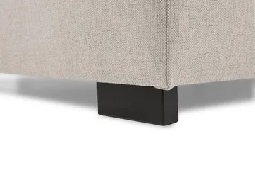 Crazy 3-seters Høyrevendt L-formet Sjeselongsofa i Stoff - Beige - Møbler - Sofaer - Sofaer med sjeselong - 2 seters sofa med divan