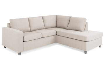 Runde metallben - Beige