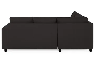Crazy 3-seters Venstrevendt L-formet Sjeselongsofa i Stoff - Antrasitt - Møbler - Sofaer - Sofaer med sjeselong - 2 seters sofa med divan