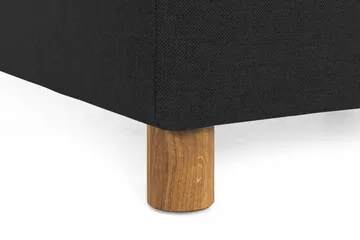 Crazy 3-seters Venstrevendt L-formet Sjeselongsofa i Stoff - Antrasitt - Møbler - Sofaer - Sofaer med sjeselong - 2 seters sofa med divan