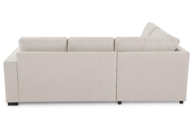 Crazy 3-seters Venstrevendt L-formet Sjeselongsofa i Stoff - Beige - Møbler - Sofaer - Sofaer med sjeselong - 2 seters sofa med divan