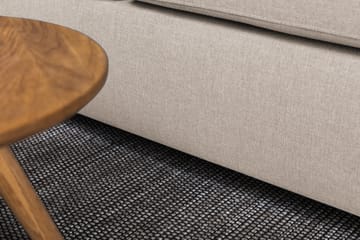 Crazy 3-seters Venstrevendt L-formet Sjeselongsofa i Stoff - Beige - Møbler - Sofaer - Sofaer med sjeselong - 2 seters sofa med divan