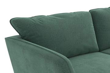 Trend Lyx 2-seters Fløyelssofa - Mørkegrønn - Møbler - Sofaer - 2 seter sofa