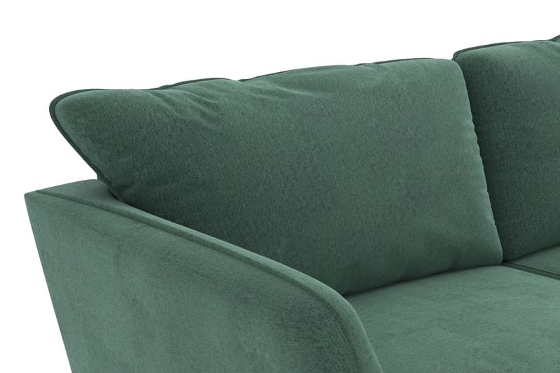 Trend Lyx 2-seters Fløyelssofa - Mørkegrønn - Møbler - Sofaer - 2 seter sofa
