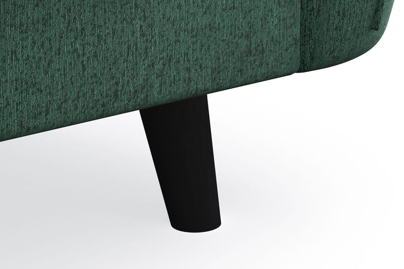 Trend Lyx 2-seters Fløyelssofa - Mørkegrønn - Møbler - Sofaer - 2 seter sofa