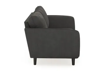 Trend Lyx 2-seters Manchestersofa - Mørk grå - Møbler - Sofaer - 2 seter sofa